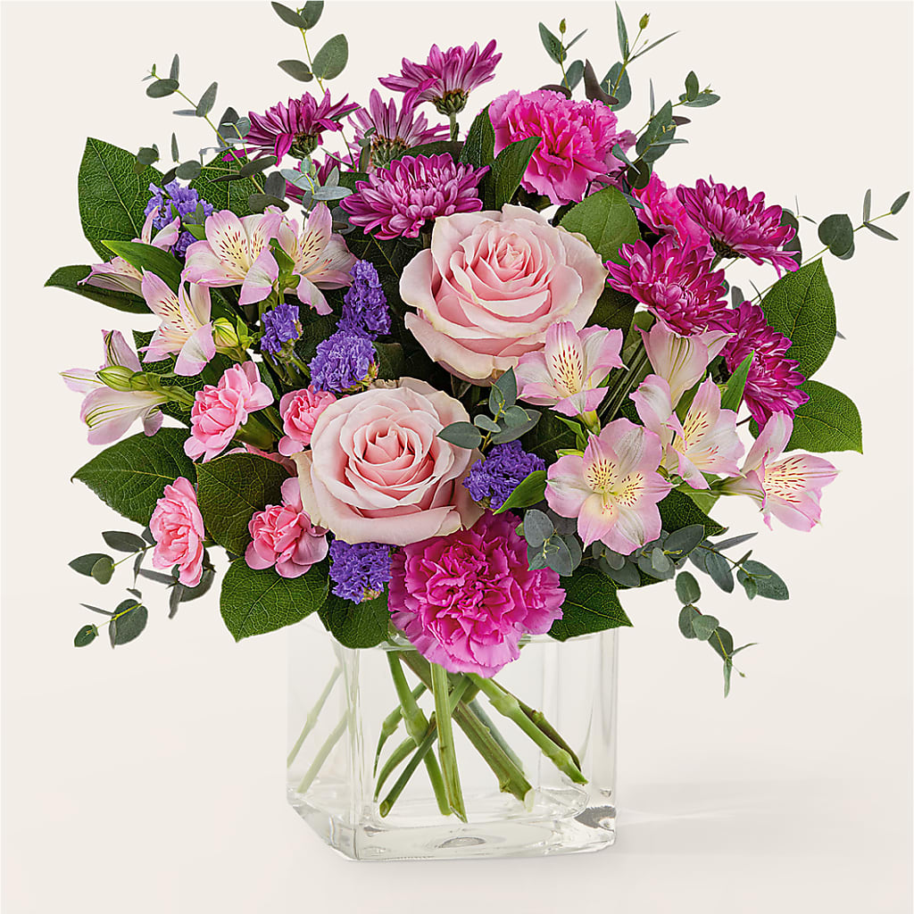 Rosy Radiance Bouquet – Yosvi Gardens, Boca Raton FL